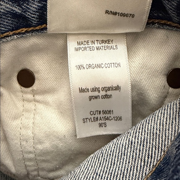 AGOLDE 90’s High Rise Straight Leg Jeans 27 - Picture 4 of 4